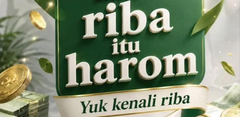 Bunga itu harum, tapi Riba (Bunga Pinjaman) itu harom