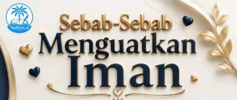 Sebab-Sebab Menguatkan Iman